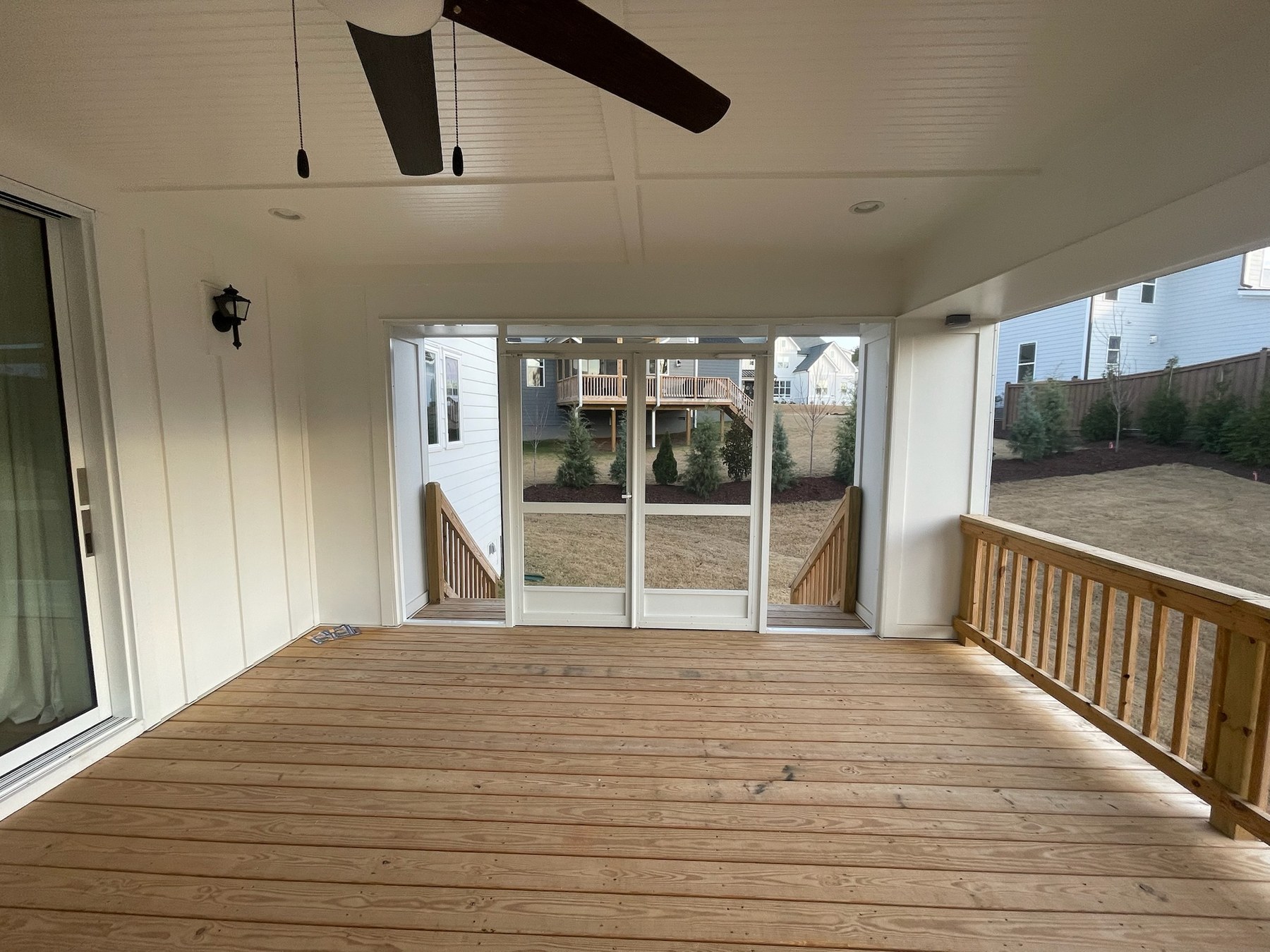 PCA Products A-100 French screen doors installed in Holly Springs, North Carolina.